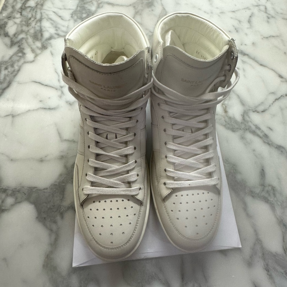 YSL HIGH TOP SNEAKERS - Picture 2 of 14